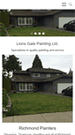 Mobile Screenshot of lionsgatepaint.com